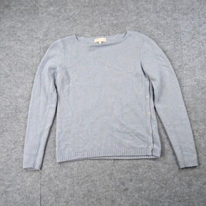 Benedetta B Sweater Womens Small Merino Wool Cashmere Italy Quiet Luxury Cozy